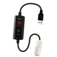 thumbnail image 6 of USB Small Fish Tank Heater, Heating Tool Used for Less Than 1 gallons Glass Tank, LED Display Submersible Aquarium Heater for Horned Frogs, Turtle, 10W, 6 of 9
