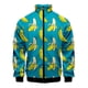 thumbnail image 5 of Chaqueta con estampado 3D de limón, melocotón y plátano para hombre, moda urbana, abrigo de manga larga de gran tamaño, chaquetas con cremallera de frutas de dibujos animados, ropa, 5 of 5