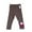Coffee Color, variant on KYAIGUO Kids Baby Girls Autumn Winter Leggings Bottoms 1-7Y Bottoming Toddler Underpants Bottoms Thick Warm Elastic Waist Sports Tight Trousers Little Girls Fleece Stretch Long Pants