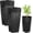 100, variant on 20-Pack Plant Nursery Pots, 4.72x4.72x9.84 Inch Plastic Deep Growing Nursery Pots Succulent Planter Flower Tree pots with Drainage Holes for Indoor Outdoor Gardening [Black]