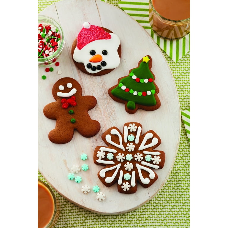 Wilton Christmas Cookie Cutters Set, 40-Piece Metal Cutters in Cookie Jar 