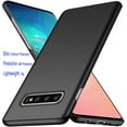 thumbnail image 6 of Case for Samsung Galaxy S10 Phone Case Protective Slim [Defend from Scratch/Slip/Drop/Fingerprint] Matte PC Hard Minimalistic Phone Cover for Samsung Galaxy S10-Black, 6 of 6