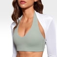 thumbnail image 3 of Sostén deportivo INGIA Halter Longline con relleno y espalda baja, 3 of 4