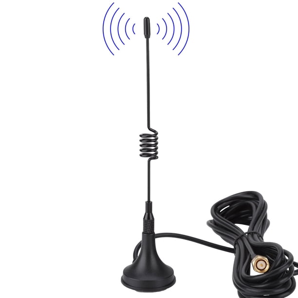 Antena de Radio Ham, Interfaz Sma SMA Antena de Radioafle de Radio Con Base Magnética para La Radioaficionada