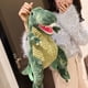 thumbnail image 5 of Sonducket Bolso de felpa seguro y no tóxico de algodón para niños, mochila de dinosaurio respetuosa con la piel e inodoro, única Mochilas Verde, 5 of 6