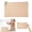Pink, variant on Travel Makeup Bag, PU Leather Cosmetic Organizer, Portable Carry On Lipstick Brush Holder, Large and Small Toiletry Bag for Women