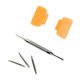 thumbnail image 1 of Juego de Adaptadores Conector de 16 Mm para Piezas de Bricolaje Yuyangstore Adaptador de correa de reloj naranja, 1 of 8