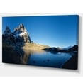 thumbnail image 2 of Payrenees Mountains Landscape - Modern Seascape Canvas Artwork, 2 of 3