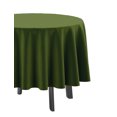 thumbnail image 3 of Vargottam Nappe Ronde Intérieure/extérieure 58 Pouces Nappe Ronde Imperméable pour Patio, Nappes de Printemps/été pour Table Circulaire de Cour/barbecue/pique-Nique - Vert Foncé, 3 of 6