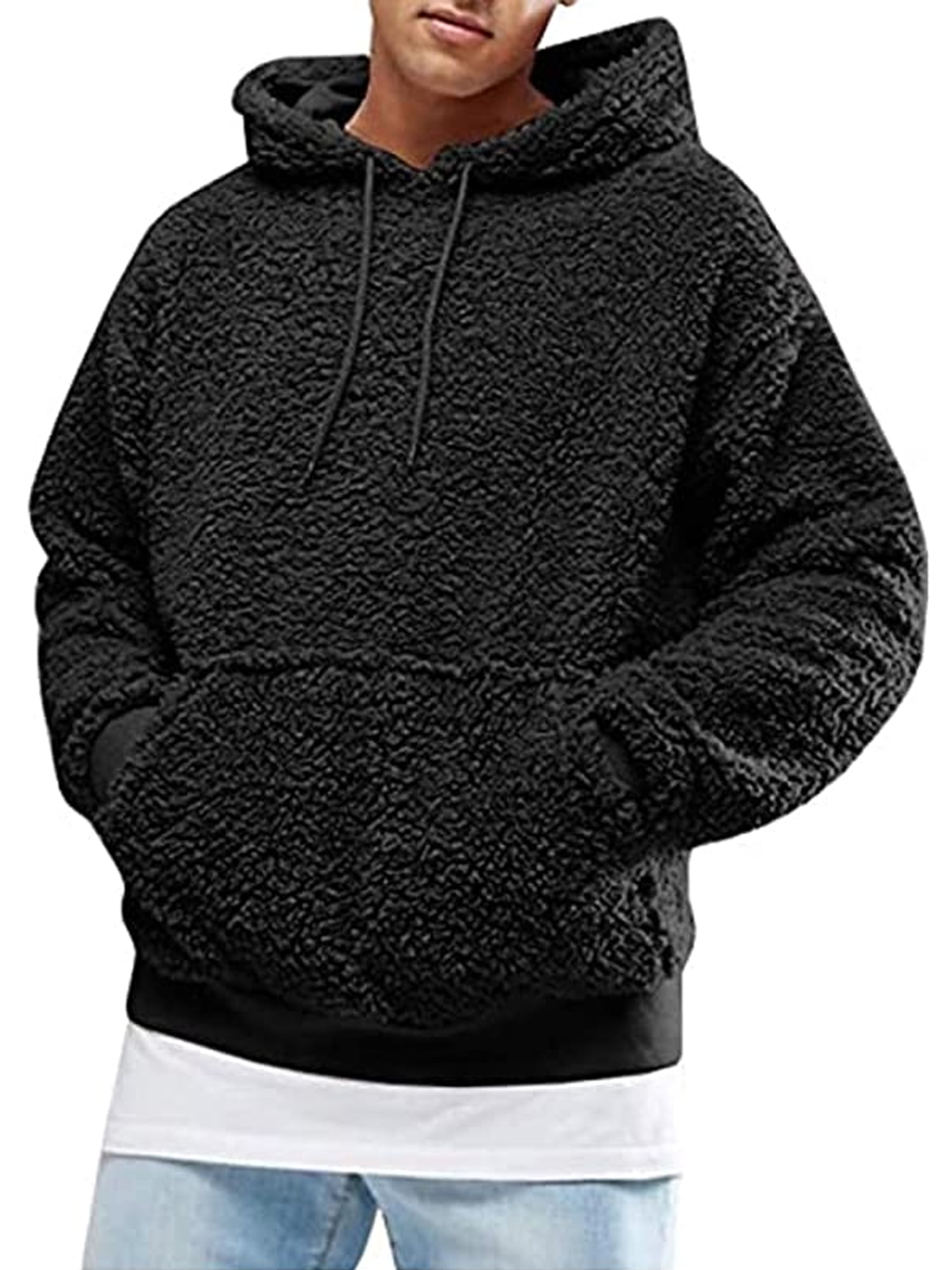 fluffy hoodie walmart