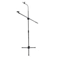 thumbnail image 1 of Support de Microphone de Sol, Métal Antidérapant Multifonction Bras Fort Angle Réglable Support de Micro de Sol Hauteur Réglable pour Performance de Scène, 1 of 7