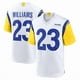 thumbnail image 1 of Camiseta de fútbol americano para hombre de n.° 23 Kyren Williams, color blanco, para adultos, 1 of 2