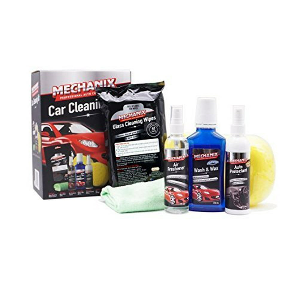 Mechanix 6 Piece Premium Car Care Cleaning Kit. By Pascoes, supplying
