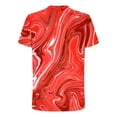 thumbnail image 4 of Styesk T-Shirts pour Hommes Mode Hommes Confortables Imprimés Manches Courtes Col Rond Blouses Chemises, 4 of 5