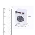 thumbnail image 4 of MERIGLARE Dollhouse Miniature Washing Machine 1/12 Scale Decoration Scene Props Washer, 4 of 9