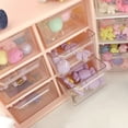 thumbnail image 3 of Makeup Holder Storing High Capacity Convenient INS Styles Cosmetic Storage Box, 3 of 4