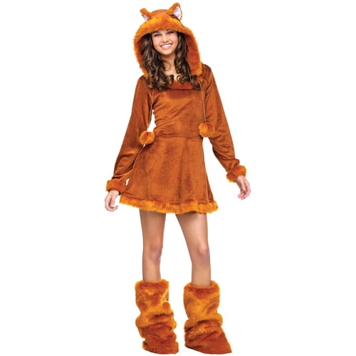 Sweet Fox Teen Halloween Costume One Size Walmart Com Walmart Com