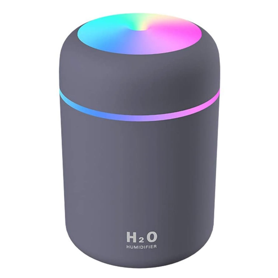 Awker 300ml Mist Humidifier USB, Colorful, Quiet, With Night Light for