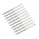 thumbnail image 4 of Uxcell Broca en Espiral Recubierta Métrica de Diamante Acero de Alta Velocidad Tono Plateado 10pcs 2.5mm, 4 of 5