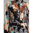 thumbnail image 5 of Vestido BELLA BARNETT estampado con cuello alto y manga larga con estampado floral, 5 of 5