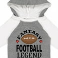 thumbnail image 4 of Inktastic Fantasy Football Legend Sports Boys Long Sleeve Baby Bodysuit, 4 of 5