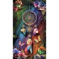 thumbnail image 2 of Cuadros Decorativos Kit de pintura de diamantes 5D, atrapasueños de flores, taladro redondo completo, diamantes de imitación, arte DIY Tmvgtek embutido en tela, 2 of 9