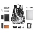 thumbnail image 4 of Fotbe Skeleton Wave Artwork Mochila Ligera para Hombres y Mujeres - Duradera y Resistente al Agua, Ideal para Escuela, Trabajo, Viajes y Uso Diario, 4 of 7