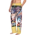 thumbnail image 2 of Animated Tiny Toons Looniversity Men's Pajama Pants With Pockets Fashion Cozy Daily Lounge Sleep Pants Sleepwear Large, 2 of 8