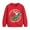 1# Red, variant on DDSOL Toddler Christmas Sweatshirt Santa Dinosaur Graphic Long Sleeves Top Red 4T