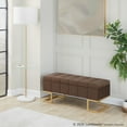 thumbnail image 4 of LumiSource Midas Storage Bench, 4 of 15