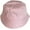 Pink, variant on CoCopeaunts Plain Bucket Hat for Kids Comfort Cotton Girls Bucket Hats Summer Sun Protection Breathable Mesh Boys Fisherman Hat