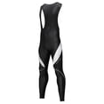 thumbnail image 4 of Conjunto de maillot de de invierno térmico para hombre, conjunto de mallas con tirantes para , , , rendimiento y mejor aj XL blanco Cola Ciclismo Jersey Bib Pantalones conjunto, 4 of 8