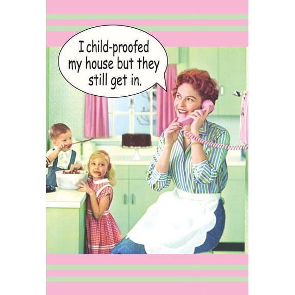 Nobleworks Child Proof Funny / Humorous Mother's Day Card
