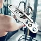 thumbnail image 1 of Placa adaptadora simple para polea de fitness, conector resistente con múltiples orificios para máquina de cable, accesorio para gimnasio en, 1 of 8