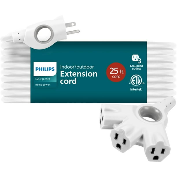 Cable de extensión Philips EZGrip SPC3253ZW/37-T1 25 pies 16 AWG