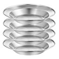 thumbnail image 2 of Juego de platos Wealers de acero inoxidable, 21,5 cm, portátil, sin BPA, 2 of 8