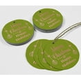 thumbnail image 4 of Inkdotpot Rose Gold Foil Paper Hang Tags Merry Christmas & Happy Holiday Favor Tags 100 Pieces, 4 of 6