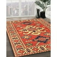 thumbnail image 3 of Ahgly Company Machine Washable Indoor Rectangle Traditional Gold Area Rugs, 2' x 3', 3 of 7