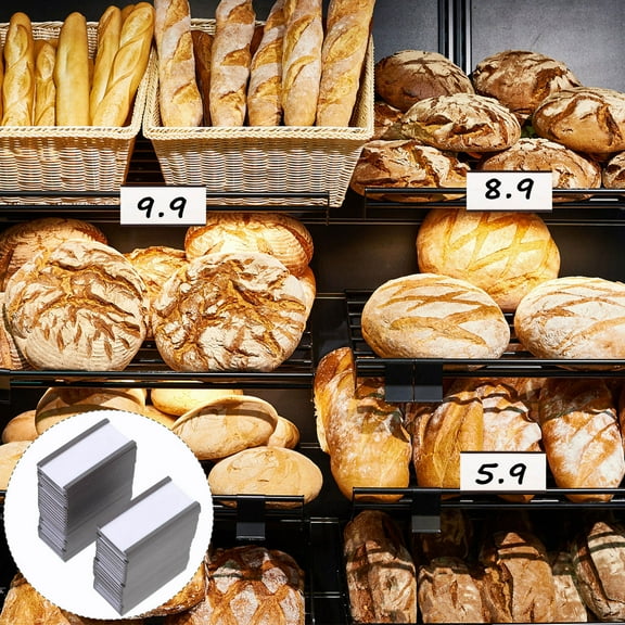 YUNLIGHTS 30Pcs Sturdy Magnetic Label Holder for Doors Lockers Assorted Colors