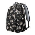 thumbnail image 2 of Merle Australian Shepherd and Dog Paw Backpack for School, Cute School Bag with Adjustable Shoulder Straps and Padded Back, 15.3"x11"x7.1", 2 of 5