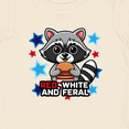 thumbnail image 4 of Inktastic Red White and Feral Patriotic Boys or Girls Baby T-Shirt, 4 of 5