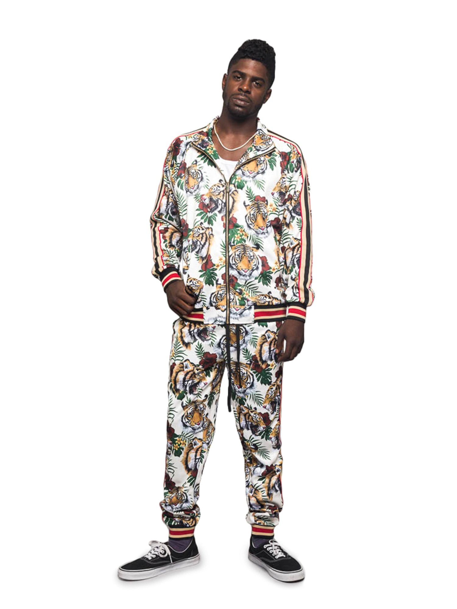 Men's Full Zip Jacket Sweatpants Casual 