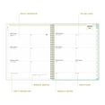 thumbnail image 3 of 2024 Weekly Monthly Planner, 8.5x11, Day Designer for Blue Sky, Secret Garden, 3 of 8