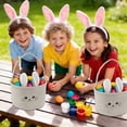 thumbnail image 4 of Velvet Easter Candy Gift Baskets for Women with Handles Storage Basket 1Pc, 4 of 6