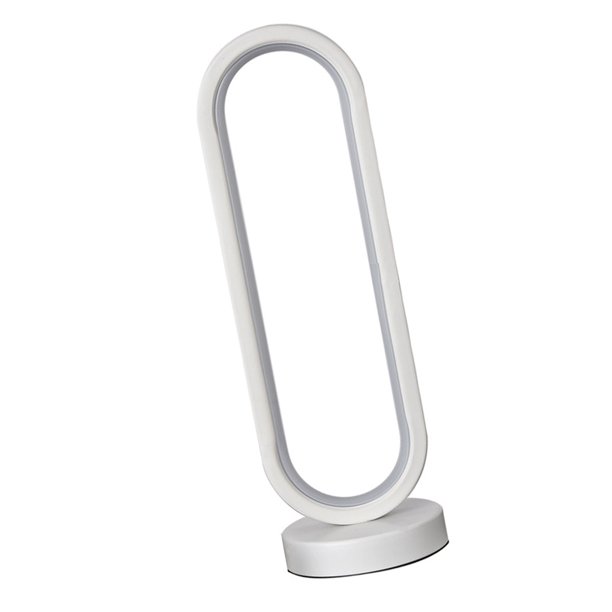 Lámpara de Escritorio Con Luz Nocturna Regulable, Ovalada, LED, USB, Para Dormitorio y Oficina