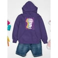 thumbnail image 3 of Rainbow Explorer Art - Sid the Science Kid Inspired Graphic Youth's Hoodie, 3 of 4