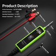 thumbnail image 5 of TopDiag P60 Automotive Circuit Tester Car Electrical System Short Tester 6-30V DC with Function LCD Display Vehicle Diagnostic, 5 of 5