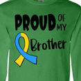 thumbnail image 4 of Inktastic Proud of my Brother Down Syndrome Awareness Long Sleeve T-Shirt, 4 of 5