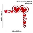 thumbnail image 2 of Valentine Is Day Wooden Door Frame Decoration Pendant Festive Decoration Prop Home Door Corner Decoration, 2 of 2