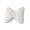 White, variant on Bow Throw Pillow, Soft Bowknot Lumbar Pillow Furry Pillows Cute Plush Pillow Decorative Stuffed Plush Throw Pillows, Car Backrest Cushion for Bedroom Sofa Couch Home Christmas Decor, Black